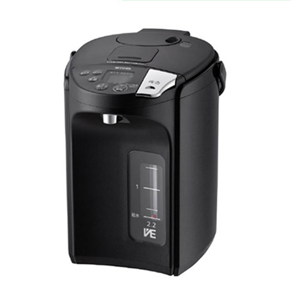タイガー ジャーポット(2．2L) 蒸気レスとく子さん アーバンブラック PIS-G220KE