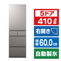 パナソニック 【右開き】410L 5ドア 冷凍冷蔵庫 シルバー NR-E41RY3-S