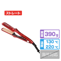 radiant シルクプロヘアアイロン レッド LM126