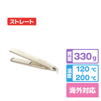 コイズミ マイナスイオンストレートアイロン アイボリー KHS-8760/C
