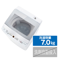 AQUA 全自動洗濯機(7．0kg) ホワイト AQW-S7A(W)