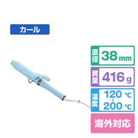 クレイツ クレイツイオン マカロンカールアイロン 38mm ミント CCMG38-B