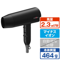 modshair ダブルイオンヘアードライヤー ブラック MHD-1246-K