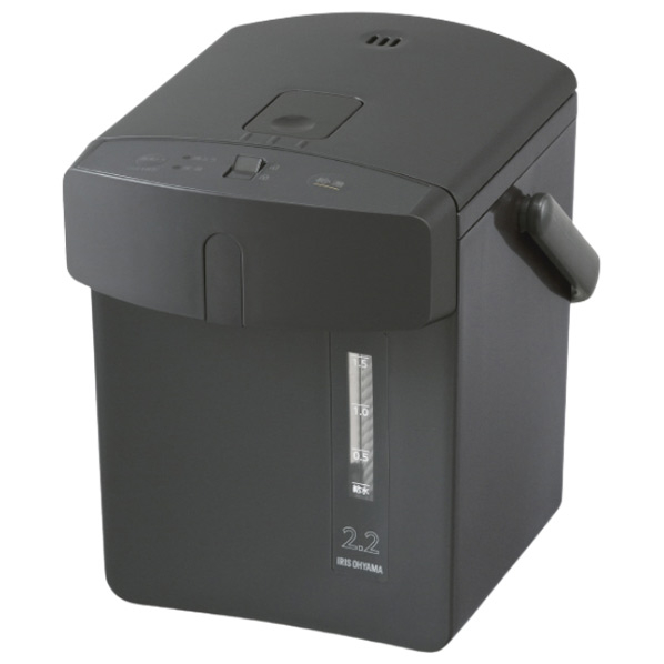 アイリスオーヤマ ジャーポット 2．2L メカ式 ブラック IMHD-222-B