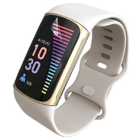 エレコム Fitbit Charge 5用フィルム 衝撃吸収 傷リペア SW-FI221FLAPKRG