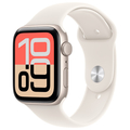 Apple Apple Watch SE 3(GPSモデル)- 44mm Apple Watch SE 3 スターライトアルミニウムケースとスターライトスポーツバンド - M/L MEHJ4J/A