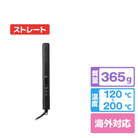 テスコム マイナスイオン ストレートアイロン ブラック TS360A-K