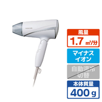 テスコム プロテクトイオン ヘアドライヤー ホワイト TD360AW