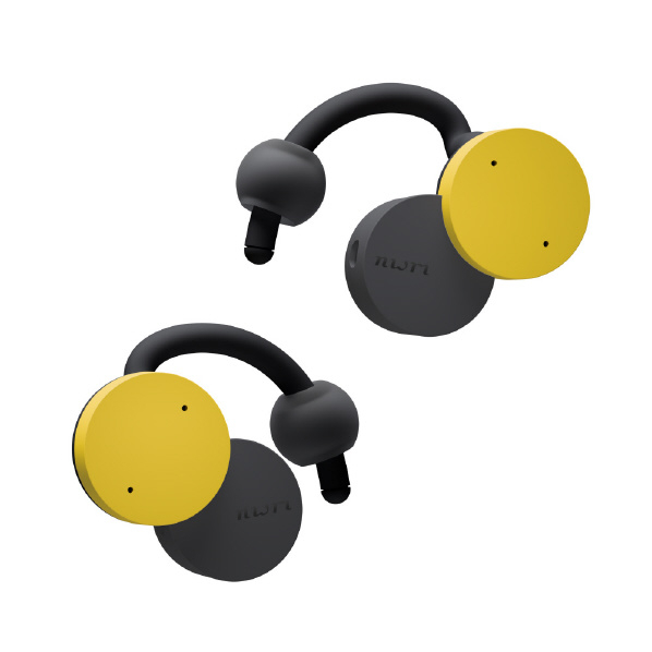 NTTソノリティ イヤフォン nwm Dots Musterd Yellow MBE002YA