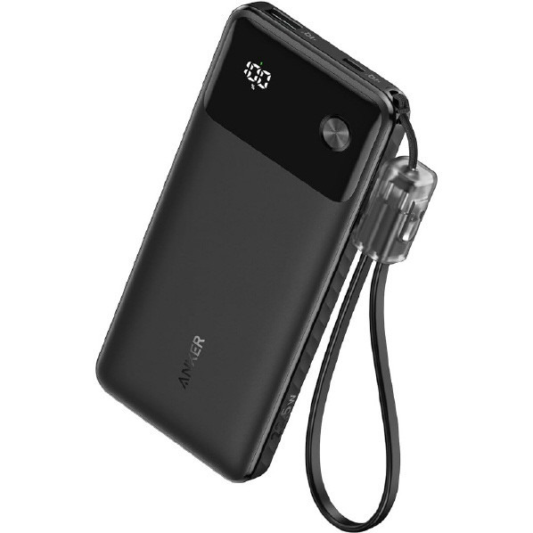 Anker Power Bank (10000mAh, 22.5W, 2 Ports) ブラック A1388N11