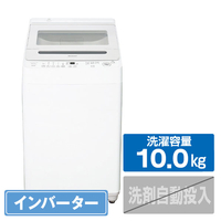 SHARP 10．0kgインバーター全自動洗濯機 ホワイト系 ES-GV10K-W