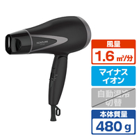 コイズミ マイナスイオンヘアドライヤー ブラック KHD-9820/K