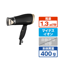 コイズミ マイナスイオンヘアドライヤー ブラック KHD-9620/K