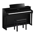ヤマハ 電子ピアノ【高低自在椅子＆ヘッドホン付き】 clavinova クラビノーバ 黒鏡面艶出し CLP-845PE