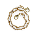 abbi Leather Chain Short Strap アイボリー 7971CN