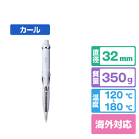 MTG ReFa BEAUTECH CURL IRON 32mm RE-BK-02A
